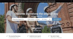Desktop Screenshot of barcelonasegwaytour.com